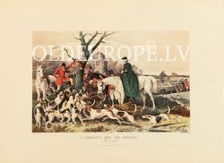 Fox hunting. The Death. 1854