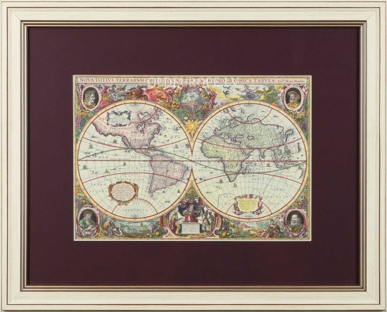 Nova Totius Terrarum Orbis Geographica Ac Hydrographica