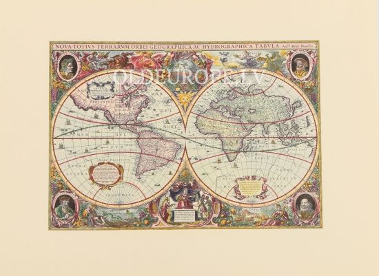 Nova Totius Terrarum Orbis Geographica Ac Hydrographica