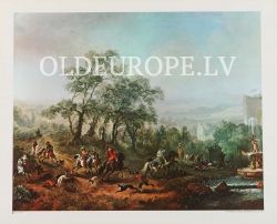 Wouverman – Chasse de Lievres